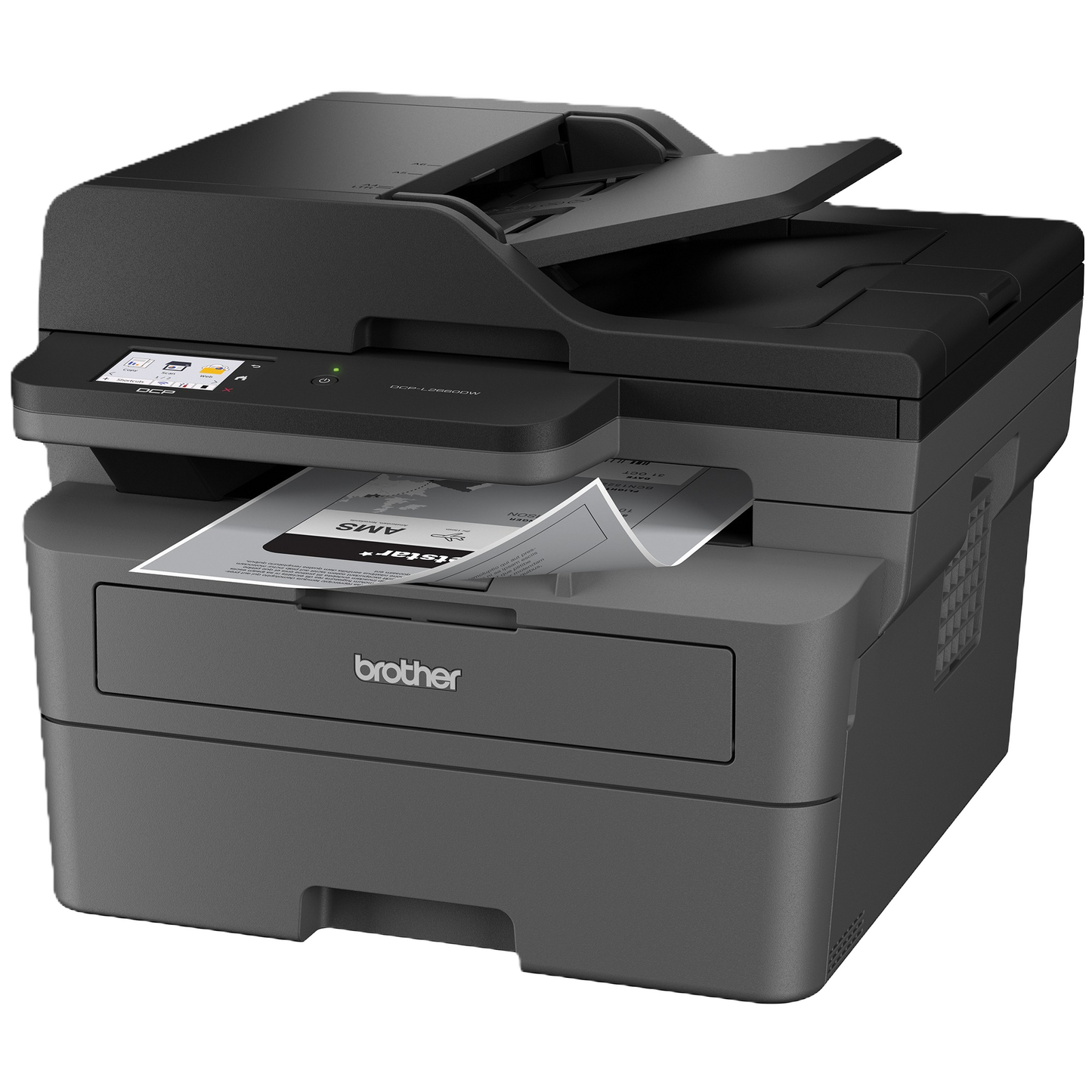Brother DCPL2660DW - Multifuncional láser blanco y negro duplex y móvil