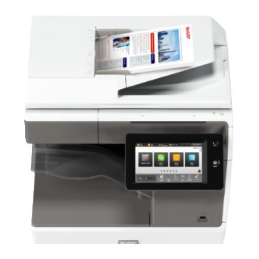 Sharp MX-B376W - Multifuncional blanco y negro para grupos de trabajo medianos
