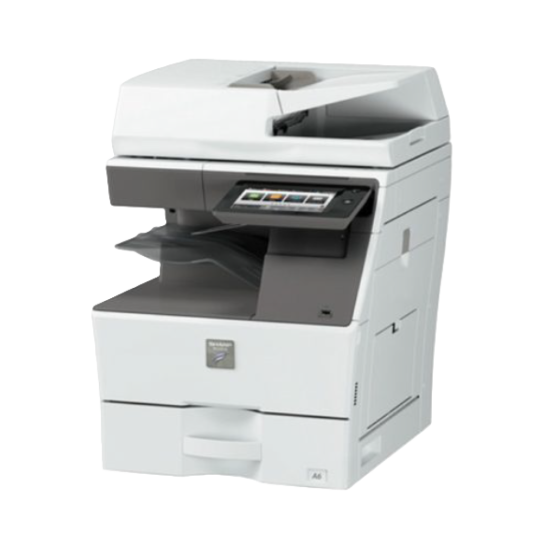 Sharp MX-B376W - Multifuncional blanco y negro para grupos de trabajo medianos